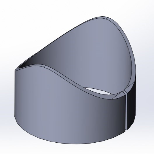 Шаблон врезки Ø70 Vrezka70-90