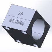 Зажим для прямой трубы Ø76.1 STRO-76.1