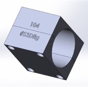 Зажим для прямой трубы Ø104 STRO-104