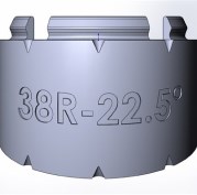 Элемент отвода 22.5 градуса TW38R-22.5
