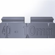 Элемент прямой трубы 10мм TW40-10