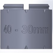 Элемент прямой трубы 30мм TW40-30
