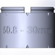 Элемент прямой трубы 30мм TW51-30
