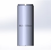 Элемент прямой трубы 150мм  TW60-150