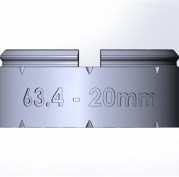 Элемент прямой трубы 20мм  TW63-20
