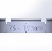 Элемент прямой трубы 15мм TW76.1-15