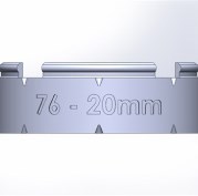 Элемент прямой трубы 20мм  TW76.1-20