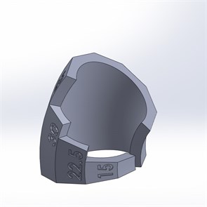 Транспортир для отводов Ø21 T21R