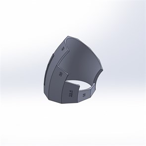 Транспортир для отводов Ø102 Т102R