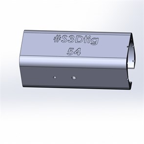 Зажим для прямой трубы Ø54 NewSTRO-54