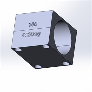 Зажим для прямой трубы Ø100 STRO-100