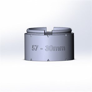 Элемент прямой трубы 30мм TW57-30