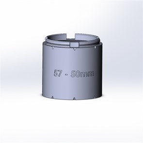 Элемент прямой трубы 50мм TW57-50