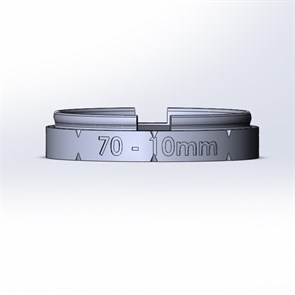 Элемент прямой трубы 10мм TW70-10
