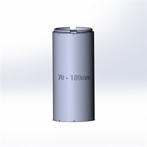 Элемент прямой трубы 150мм TW70-150